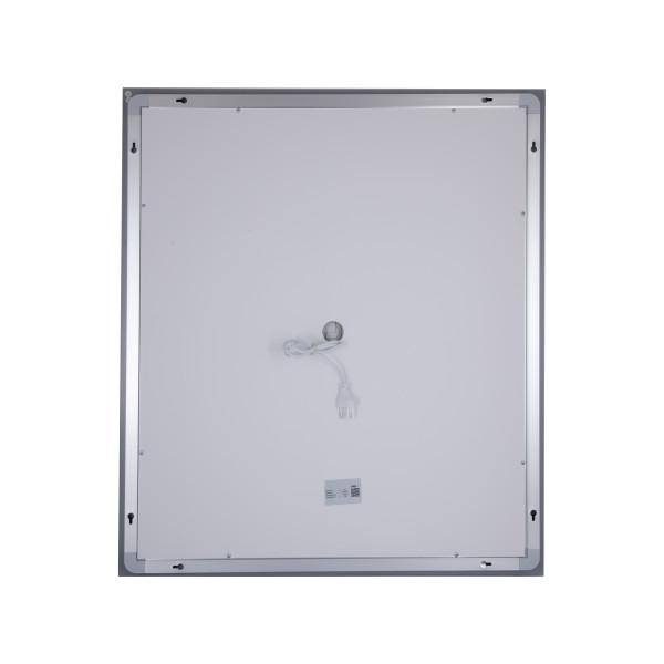 Зеркало Lidz Kubis 700х800 с LED-подсветкой Touch, с антизапотеванием, с диммером, рег. яркости LD78LF9048070