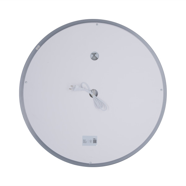 Зеркало Lidz Aria R600 с LED-подсветкой Touch, с антизапотеванием, с диммером, рег. яркости LD78LR600