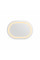 Зеркало Qtap Gemini 500х700 с LED-подсветкой Touch, с антизапотеванием, с диммером, рег. темп. цвета (3000-6500K) Reverse QT2578R5070