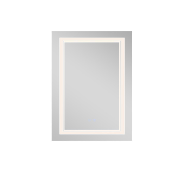 Зеркало Qtap Cardinal 600х800 с LED-подсветкой Touch, с антизапотеванием, с диммером, рег. темп. цвета (3000-6500K) QT0478C6080