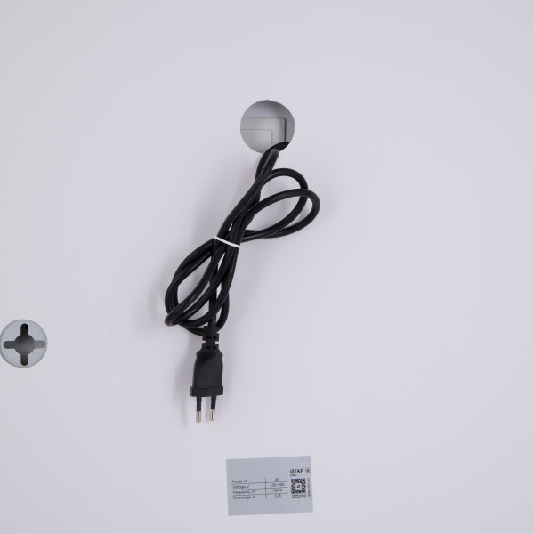 Зеркало Qtap Gemini 800х700 с LED-подсветкой Touch, с антизапотеванием, с диммером, рег. темп. цвета (3000-6500K) Reverse QT2578R8070