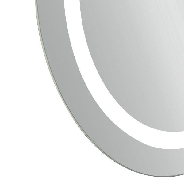 Зеркало Qtap Gemini 600х800 с LED-подсветкой Touch, с антизапотеванием, с диммером, рег. темп. цвета (3000-6500K) Reverse QT2578R6080