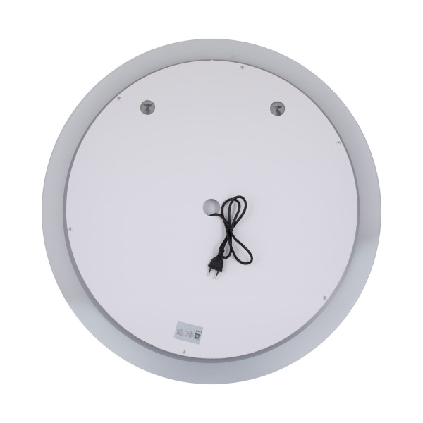 Зеркало Qtap Taurus R600 с LED-подсветкой Touch, с антизапотеванием, с диммером, рег. темп. цвета (3000-6500K) QT2478R607