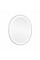 Зеркало Qtap Gemini 800х700 с LED-подсветкой Touch, с антизапотеванием, с диммером, рег. темп. цвета (3000-6500K) Reverse QT2578R8071W