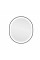 Зеркало Qtap Gemini 800х700 с LED-подсветкой Touch, с антизапотеванием, с диммером, рег. темп. цвета (3000-6500K) Reverse QT2578R8072B