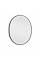 Зеркало Qtap Gemini 800х700 с LED-подсветкой Touch, с антизапотеванием, с диммером, рег. темп. цвета (3000-6500K) Reverse QT2578R8072B