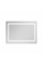 Зеркало Lidz Kubis 800х600 с LED-подсветкой Touch, с антизапотеванием, с диммером, рег. яркости LD78LF9047400