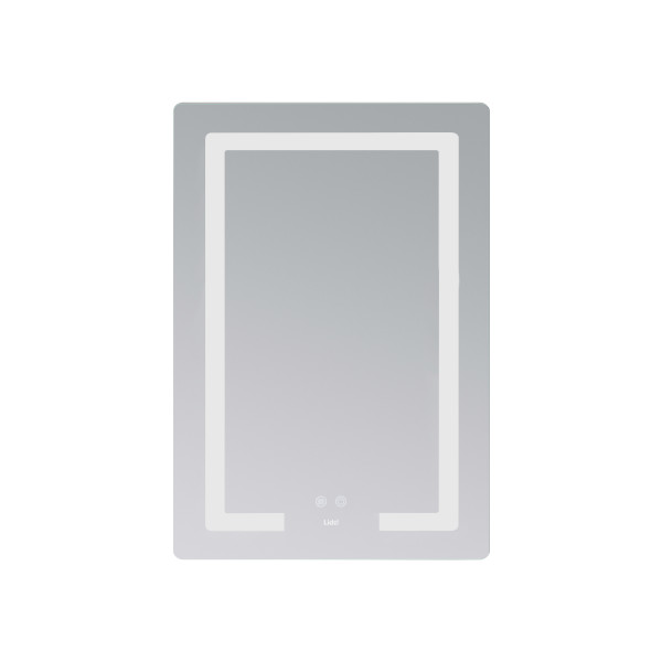Зеркало Lidz Kubis (KU2) 600х800 с LED-подсветкой Touch, с антизапотеванием, с диммером, рег. яркости LD78LF937608048449