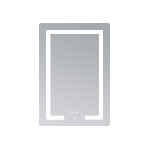 Зеркало Lidz Kubis (KU2) 600х800 с LED-подсветкой Touch, с антизапотеванием, с диммером, рег. яркости LD78LF937608048449