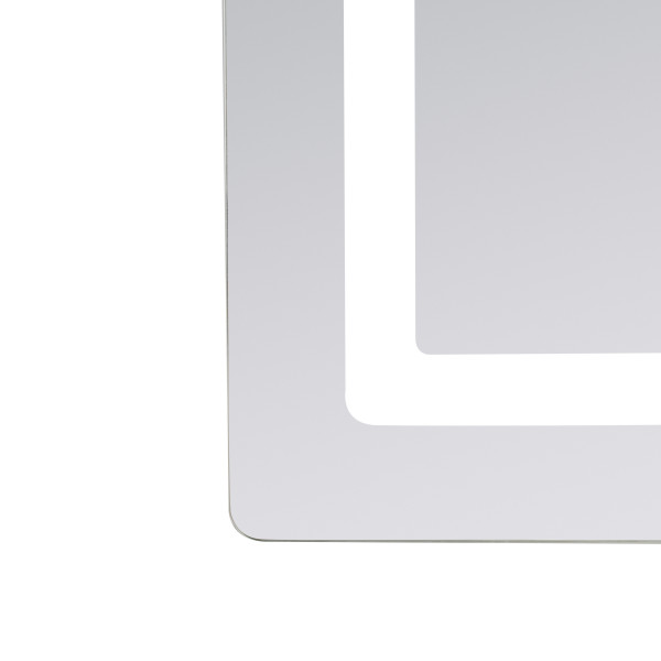 Зеркало Lidz Kubis (KU2) 1000х800 с LED-подсветкой Touch, с антизапотеванием, с диммером, рег. яркости LD78LF6141008048450
