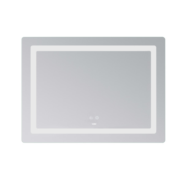 Зеркало Lidz Kubis (KU2) 900х700 с LED-подсветкой Touch, с антизапотеванием, с диммером, рег. яркости LD78LF904907048452