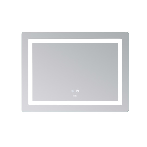 Зеркало Lidz Kubis (KU2) 800х600 с LED-подсветкой Touch, с антизапотеванием, с диммером, рег. яркости LD78LF904708048446