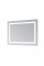 Зеркало Lidz Kubis (KU2) 800х600 с LED-подсветкой Touch, с антизапотеванием, с диммером, рег. яркости LD78LF904708048446