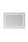 Зеркало Lidz Kubis (KU1) 900х700 с LED-подсветкой Touch, с антизапотеванием, с диммером, рег. яркости LD78LF904907048451