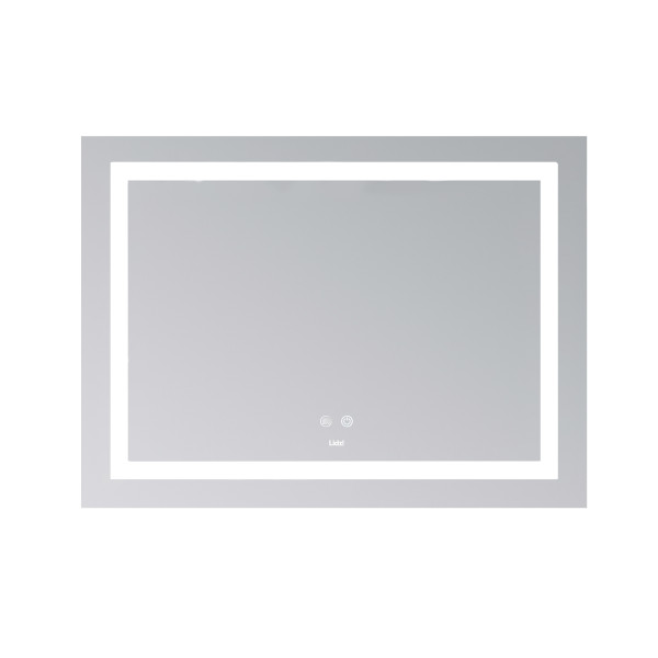 Зеркало Lidz Kubis (KU1) 900х700 с LED-подсветкой Touch, с антизапотеванием, с диммером, рег. яркости LD78LF904907048451