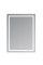 Зеркало Qtap Mideya (MI2) 600х800 с LED-подсветкой Touch, с антизапотеванием, диммером, рег. яркости QT2078F6080