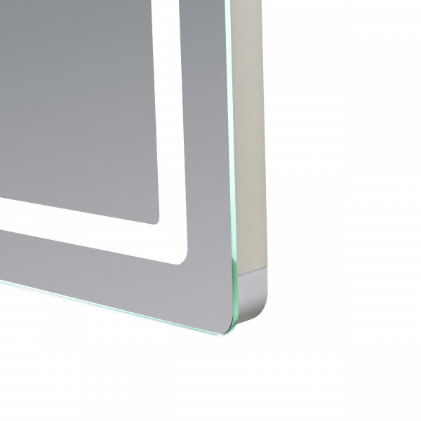 Зеркало Qtap Mideya (MI2) 600х800 с LED-подсветкой Touch, с антизапотеванием, диммером, рег. яркости QT2078F6080