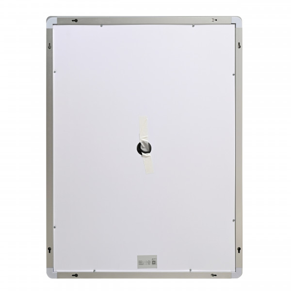 Зеркало Qtap Mideya (MI2) 600х800 с LED-подсветкой Touch, с антизапотеванием, диммером, рег. яркости QT2078F6080