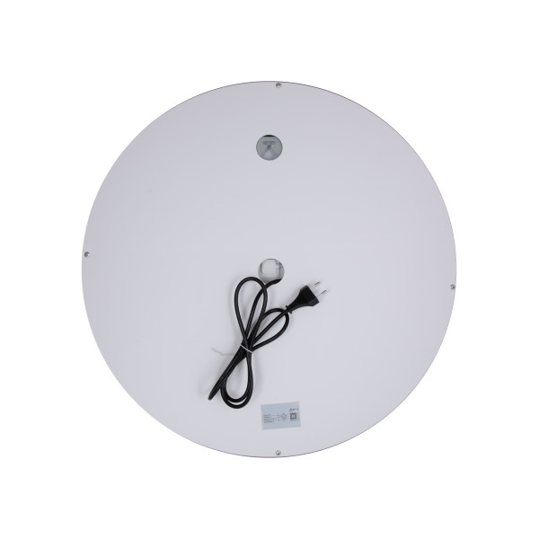 Зеркало Qtap Mideya (MI6) R700 с LED-подсветкой Touch, с антизапотеванием, диммером, рег. яркости QT2078NCR7070W