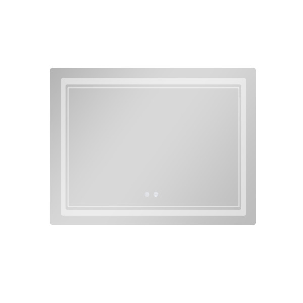 Зеркало Qtap Cardinal (CA2) 1000х800 с LED-подсветкой Touch, с антизапотеванием, с диммером, рег. темп. цвета (3000-6500K) QT0478C1008048455