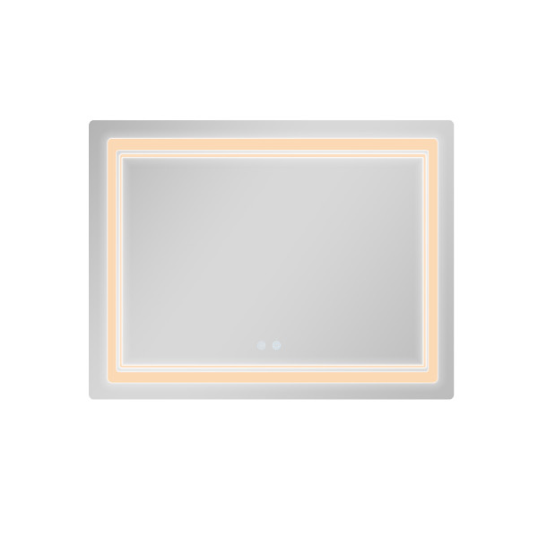 Зеркало Qtap Cardinal (CA2) 1000х800 с LED-подсветкой Touch, с антизапотеванием, с диммером, рег. темп. цвета (3000-6500K) QT0478C1008048455