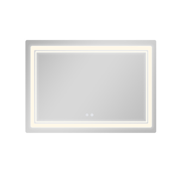 Зеркало Qtap Cardinal (CA2) 1200х800 с LED-подсветкой Touch, с антизапотеванием, с диммером, рег. темп. цвета (3000-6500K) QT0478C1208048454