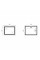 Зеркало Lidz Kubis (KU1) 700х500 с LED-подсветкой Touch, с антизапотеванием, с диммером, рег. яркости LD78LF90448485