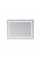 Зеркало Lidz Kubis (KU1) 700х500 с LED-подсветкой Touch, с антизапотеванием, с диммером, рег. яркости LD78LF90448485