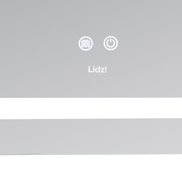 Зеркало Lidz Kubis (KU2) 700х500 с LED-подсветкой Touch, с антизапотеванием, с диммером, рег. яркости LD78LF90448486