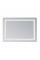 Зеркало Lidz Kubis (KU2) 1200х800 с LED-подсветкой Touch, с антизапотеванием, с диммером, рег. яркости LDKUB120080049007