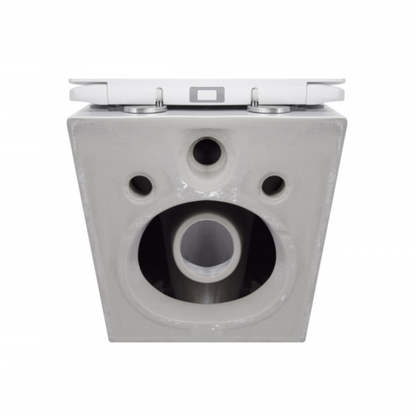 Унитаз подвесной Qtap Jay безободковый с сиденьем Soft-close QT07335176W