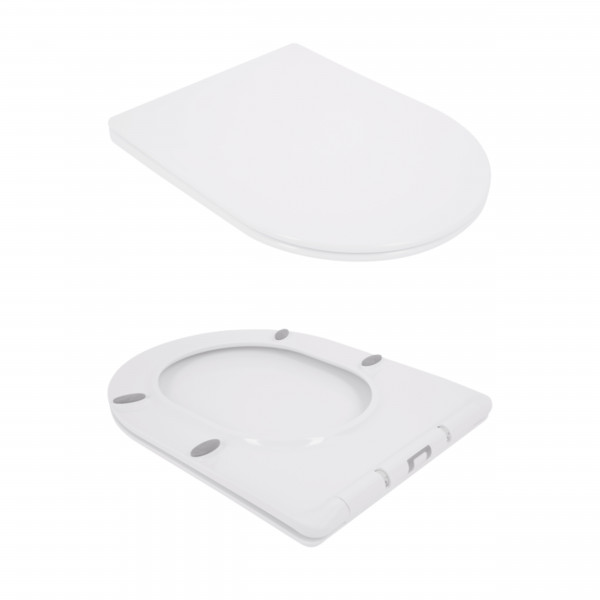 Унитаз подвесной Qtap Jay безободковый с сиденьем Soft-close QT07335176W