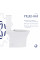 Унитаз-компакт Qtap Presto безободковый с сиденьем Soft-close QT24221217AW