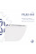 Унитаз подвесной Qtap Robin New безободковый с сиденьем Soft-close QT13332381АSW