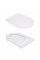 Унитаз-компакт Qtap Robin Ultra Quiet безободковый с сиденьем Soft-close QT13226089AW