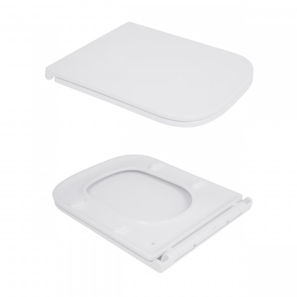 Унитаз-компакт Qtap Cardinal Ultra Quiet безободковый с сиденьем Soft-close QT04222168AUQ3W