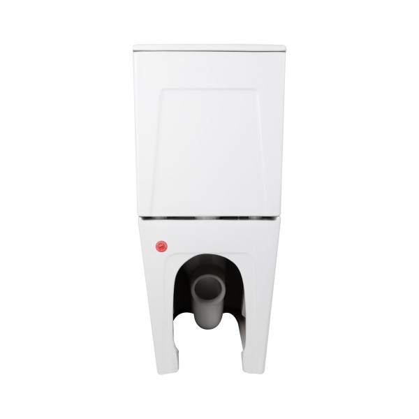 Унитаз напольный Qtap Tern Ultra Quiet безободковый с сиденьем Soft-Close QT17226003AW White