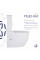 Унитаз напольный Qtap Robin New Ultra Quiet безободковый с сиденьем Soft-Close WHITE QT13226083AW