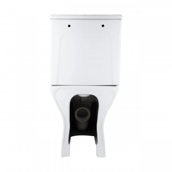 Унитаз напольный Qtap Aries Rimless безободковый с сиденьем Soft-close WHITE QT03228302W
