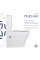 Унитаз напольный Qtap Virgo Ultra Quiet безободковый с сиденьем Soft-Close WHITE QT18226092AW