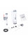 Унитаз-моноблок напольный Qtap Kolibri Ultra Quiet безободковый с сиденьем Soft-close WHITE QT10226380W