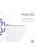 Унитаз подвесной Qtap Robin Ultra Quiet безободковый с сиденьем Soft-close 520x365x365 мм WHITE