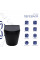 Унитаз подвесной Qtap Scorpio Ultra Quiet с сиденьем с сиденьем Soft-Close MATT BLACK QT14332380AMB