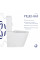 Унитаз напольный Qtap Swan Ultra Quiet с сидением Soft-close 640x360x835 мм QT16222182TW White