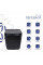 Унитаз подвесной Qtap Tern New Ultra Quiet с сиденьем с сиденьем Soft-Close MATT BLACK QT17332303ASMB