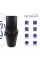 Унитаз напольный Qtap Scorpio Ultra Quiet безободковый с сиденьем Soft-Close MATT BLACK QT14226088AMB
