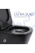 Унитаз напольный Qtap Scorpio Ultra Quiet безободковый с сиденьем Soft-Close MATT BLACK QT14226088AMB