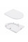 Унитаз напольный Qtap Swan Eco Ultra Quiet с сидением Soft-close 640x360x835 мм QTSWA27W48748 White