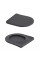 Унитаз подвесной Robin Ultra Quiet 490×365×325 мм, Anthracite, с сиденьем Slim Duroplast / Soft-close / Quick Release QT13332381АSAN Qtap