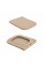 Унитаз подвесной Tern Ultra Quiet 490×365×325 мм, Beige, с сиденьем Slim Duroplast / Soft-close / Quick Release QT17332303ASSB Qtap
